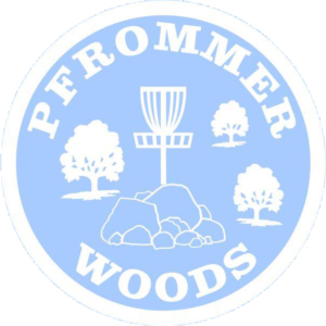 Pfrommer Woods Disc Golf Course logo